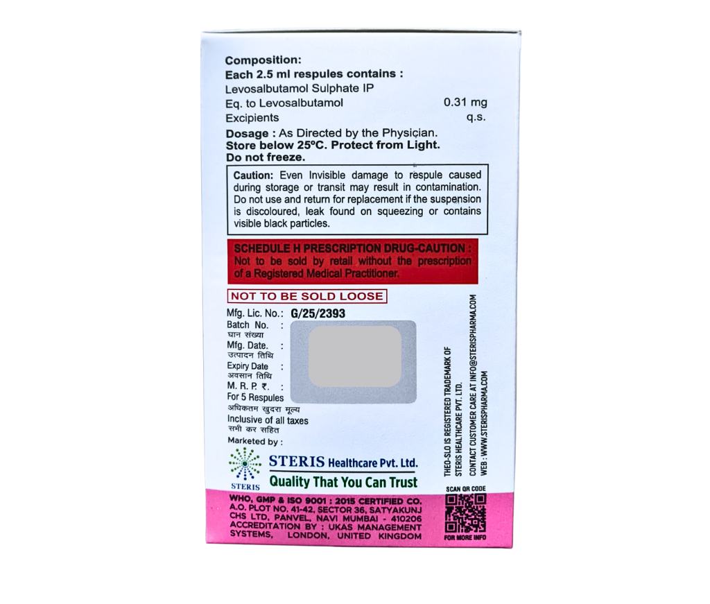 levosalbutamol respules​