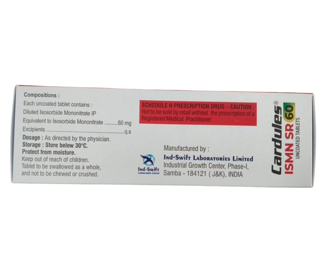 isosorbide mononitrate uses