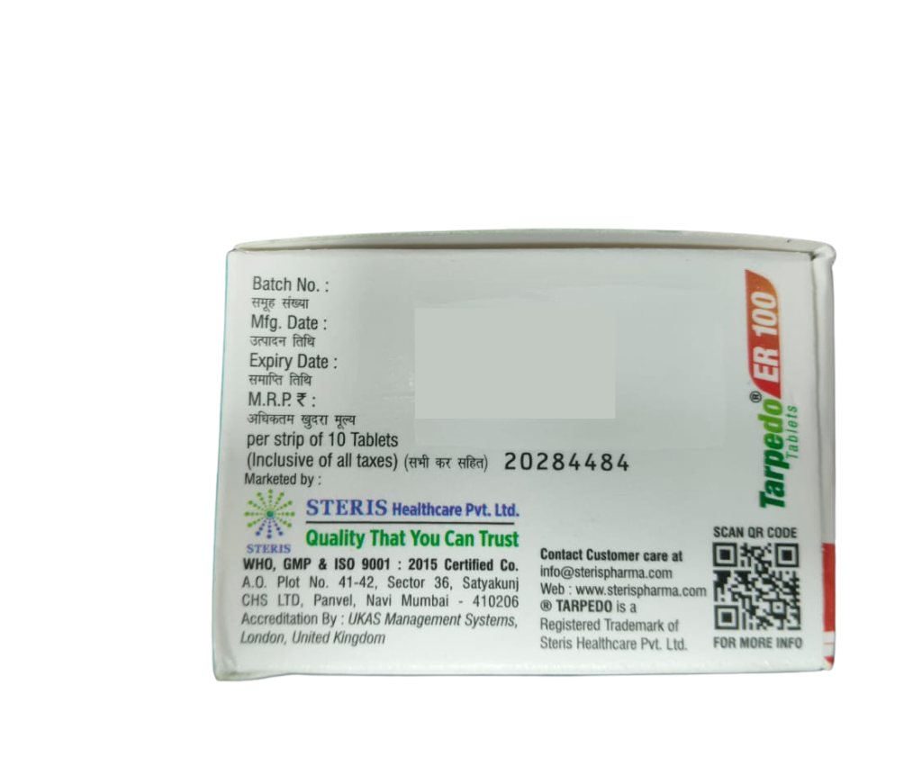 tapentadol hydrochloride tablets 100mg uses