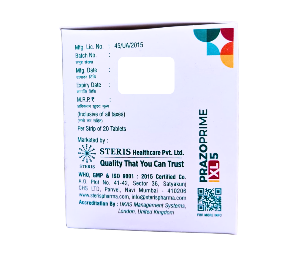 Prazosin 5 mg tablet