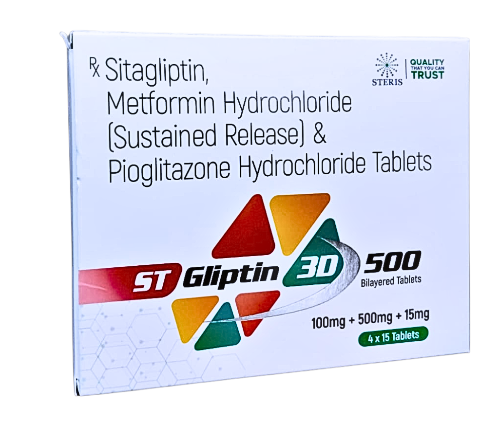 sitagliptin metformin hydrochloride sustained release & pioglitazone hydrochloride tablets