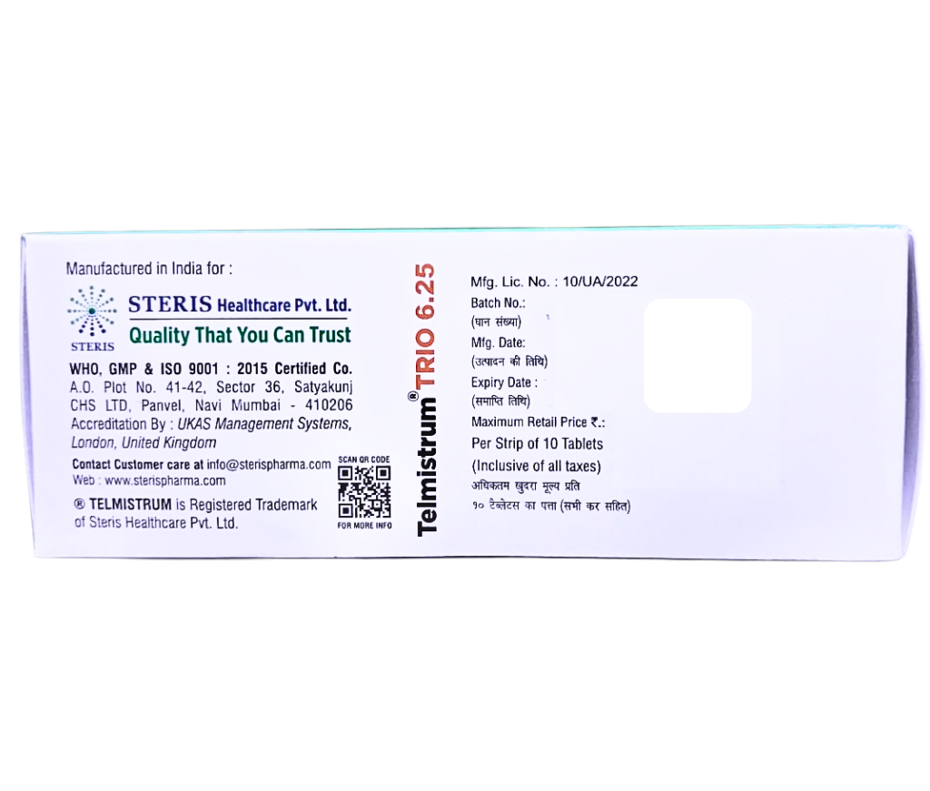 chlorthalidone cilnidipine telmisartan