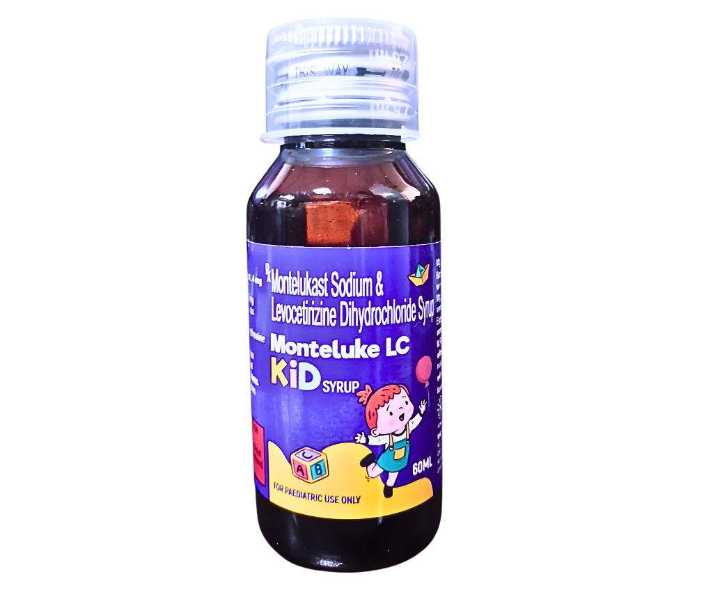 montelukast sodium levocetirizine dihydrochloride syrup uses