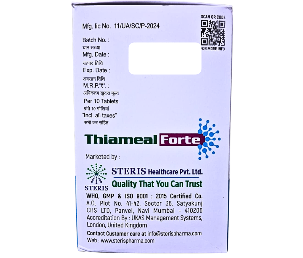 tablets of thiamine nitrate pyridoxine hydrochloride folic acid and minerals
