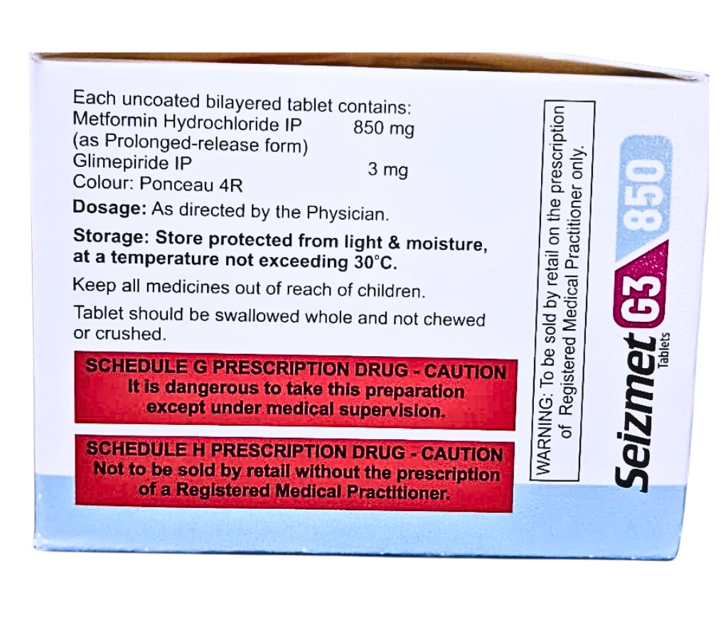 metformin 850 glimepiride