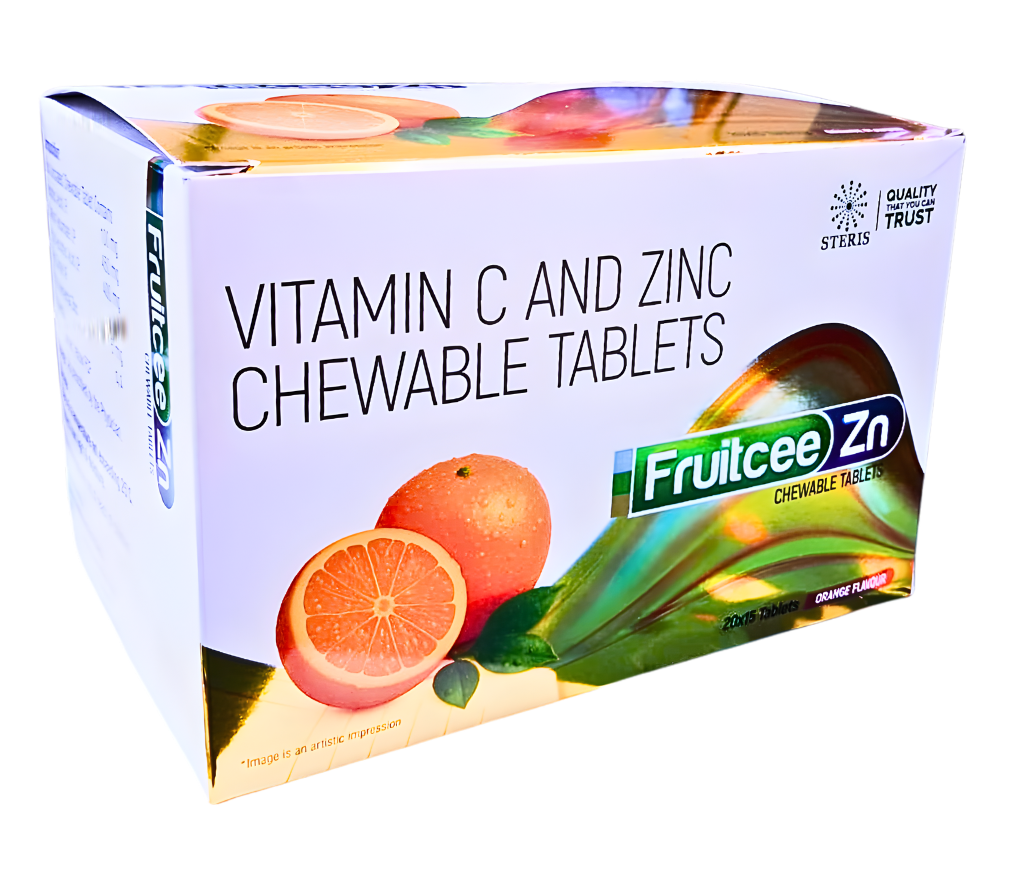 ascorbic acid vitamin c and zinc chewable tablets