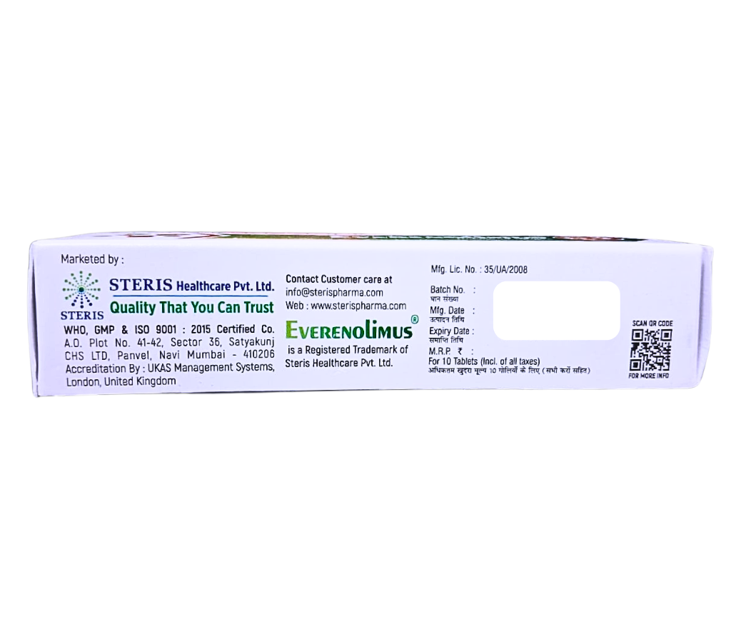 everolimus 0.5 mg uses