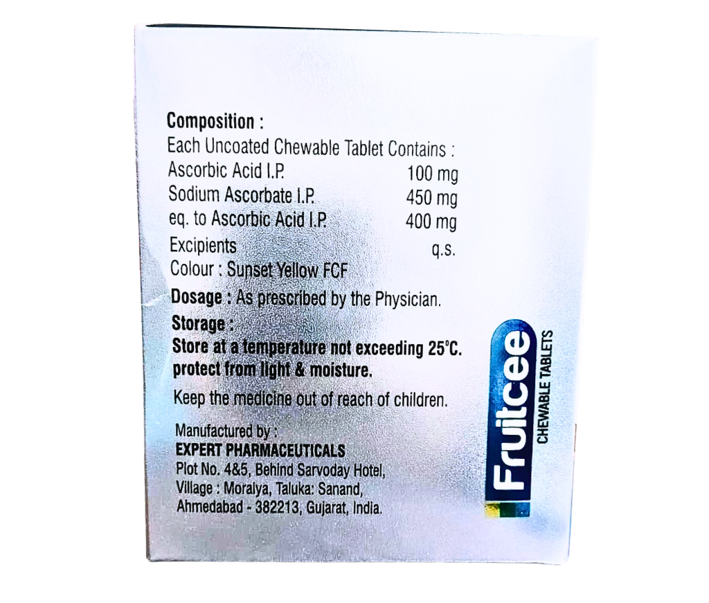 vitamin c chewable tablets 500 mg uses for skin