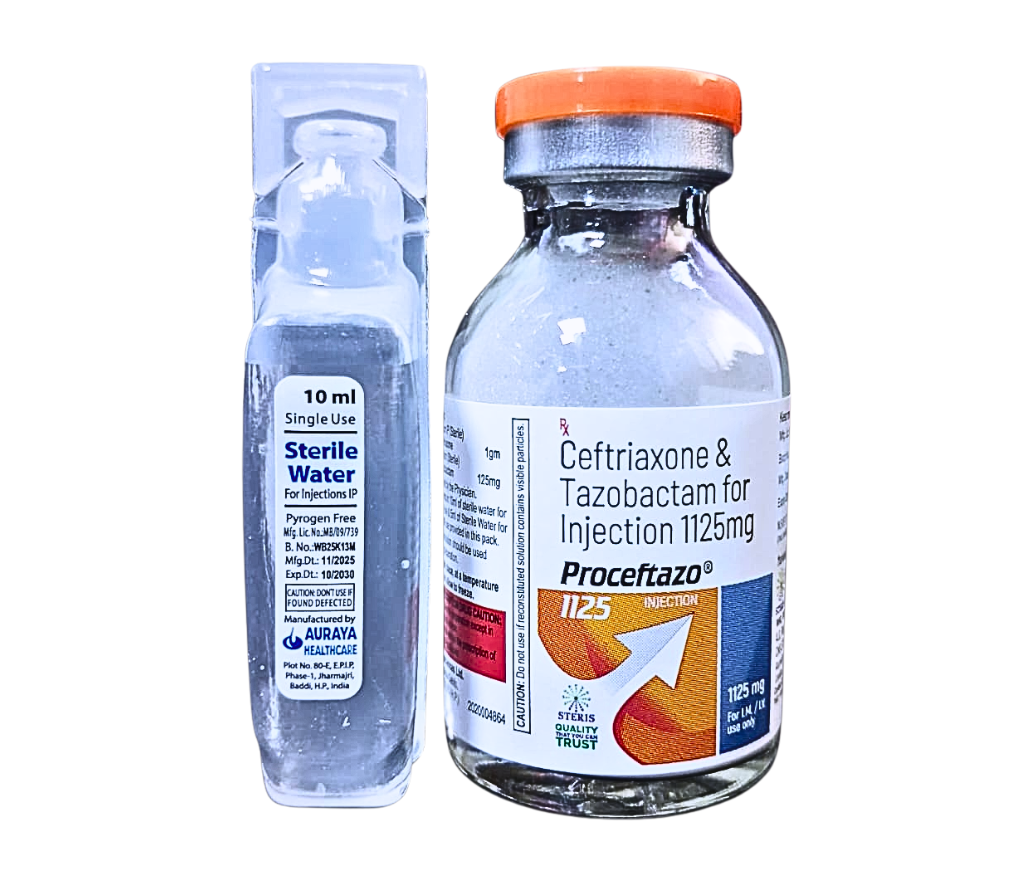 ceftriaxone and tazobactam injection price