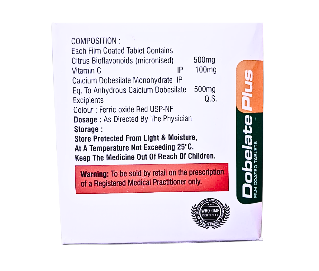 vitamin c citrus bioflavonoids and calcium dobesilate tablets uses