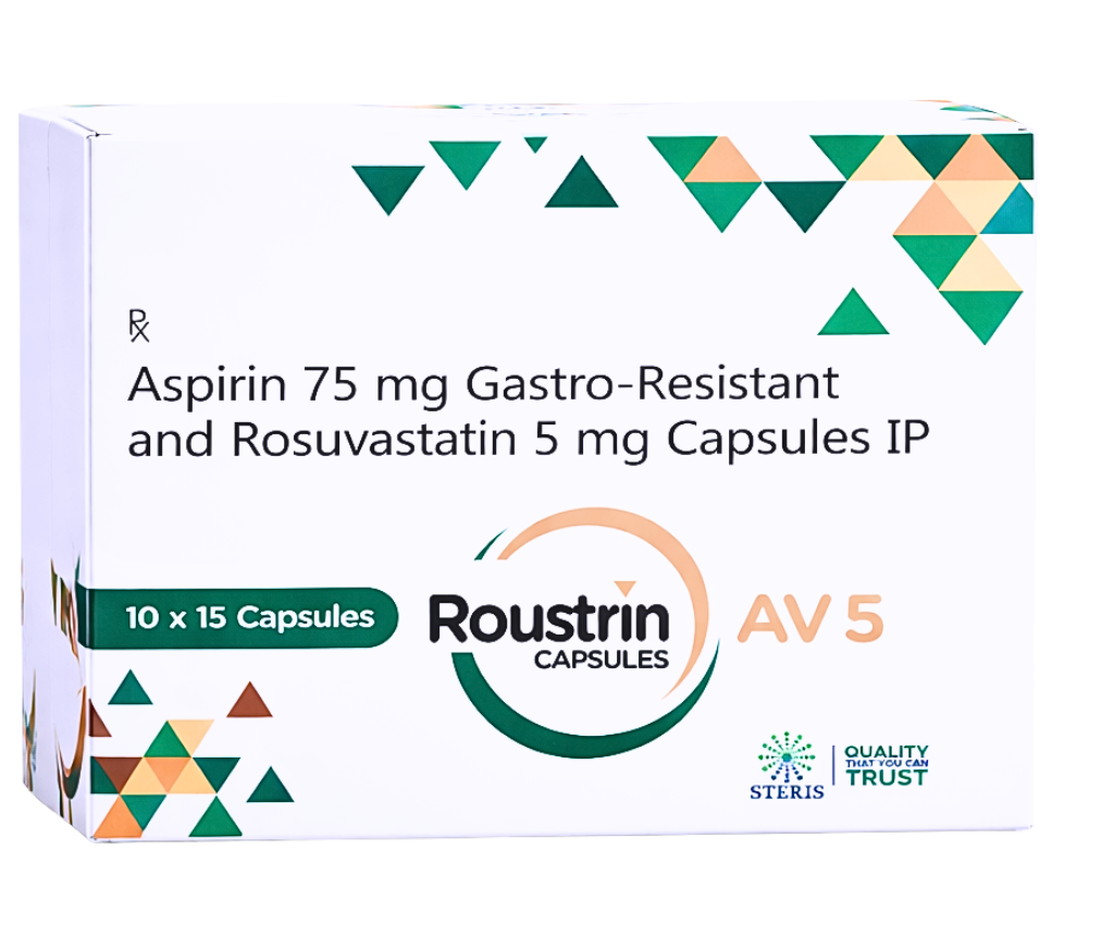 aspirin 75 mg rosuvastatin 10 mg