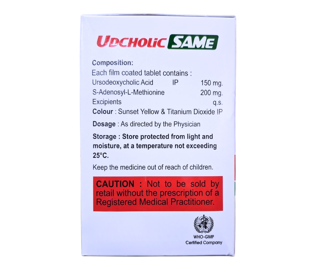 s adenosyl l methionine ursodeoxycholic acid