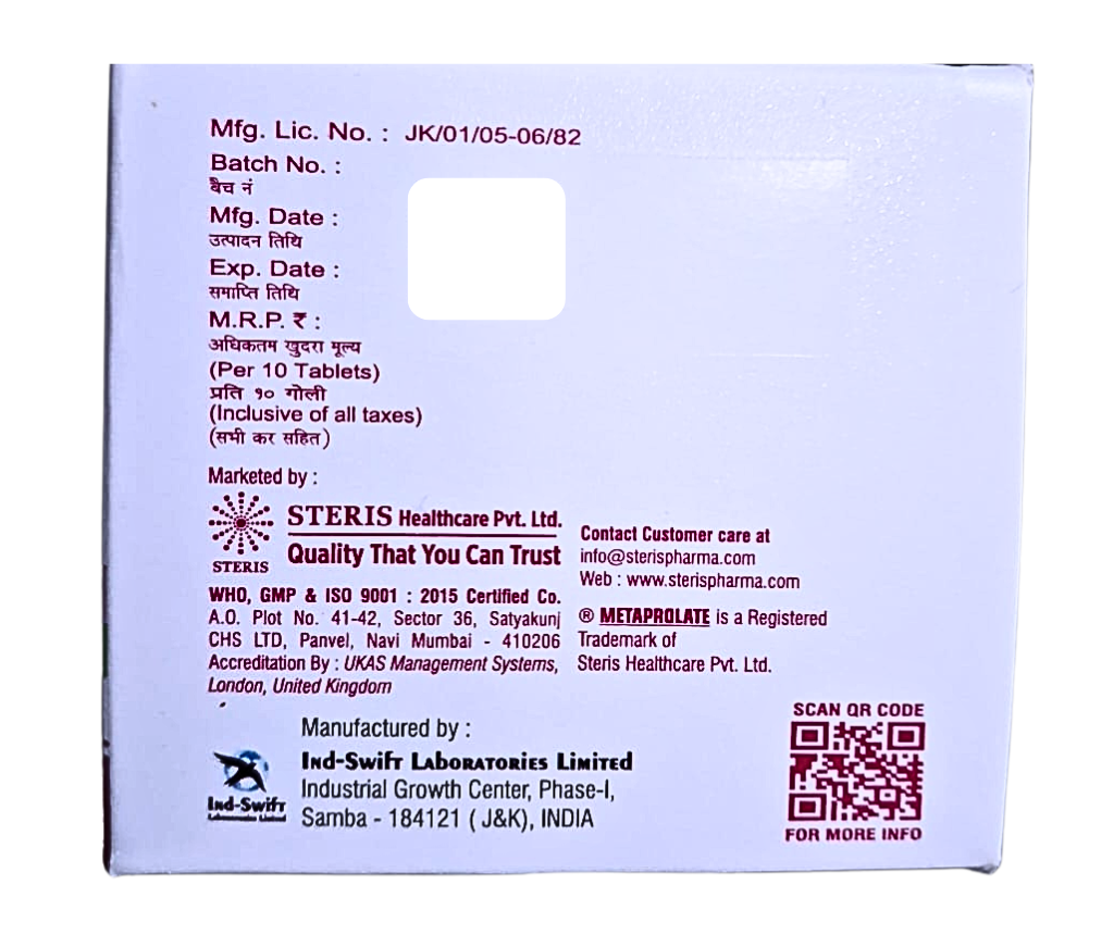 metoprolol 25 mg and amlodipine 2.5 mg