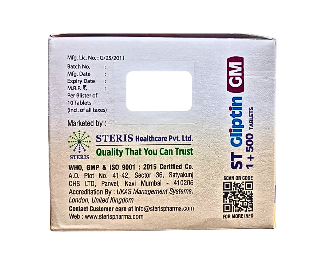 sitagliptin 50mg glimepiride 1mg metformin 500mg tab