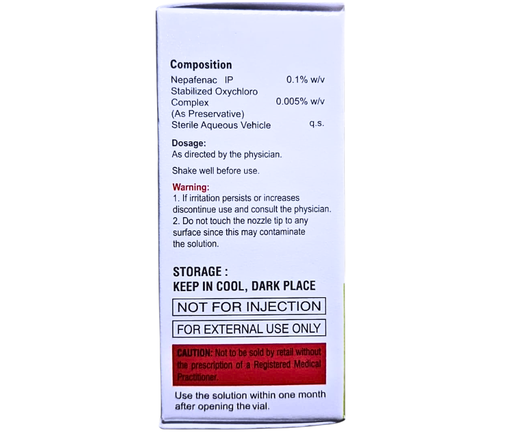 nepafenac ophthalmic suspension 0.1% w/v