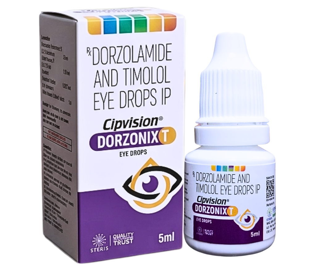 dorzolamide and timolol eye drops ip