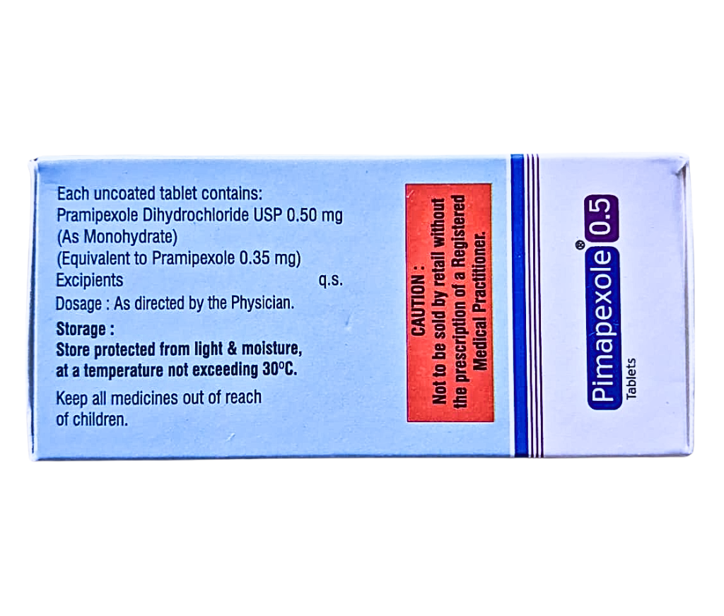 pramipexole 0.5 mg tablet uses