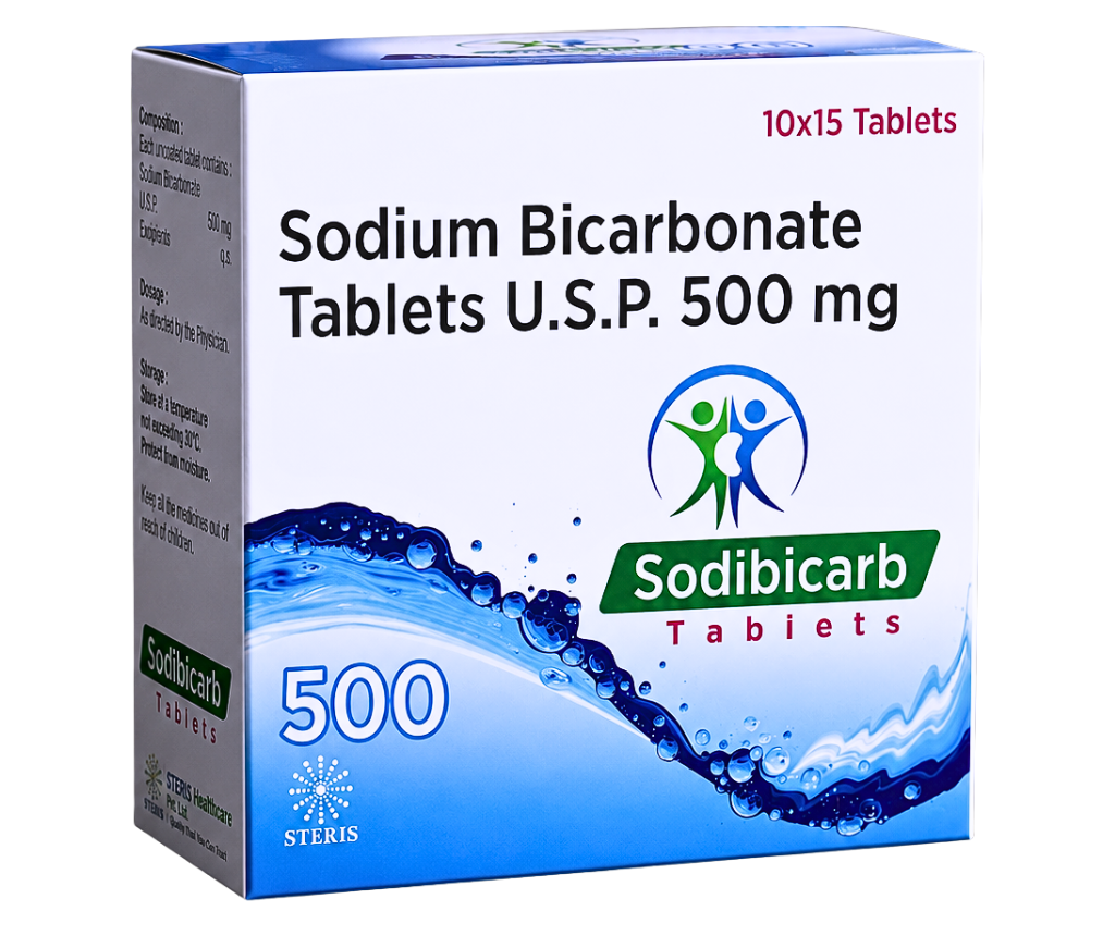 sodium bicarbonate 500mg dosage