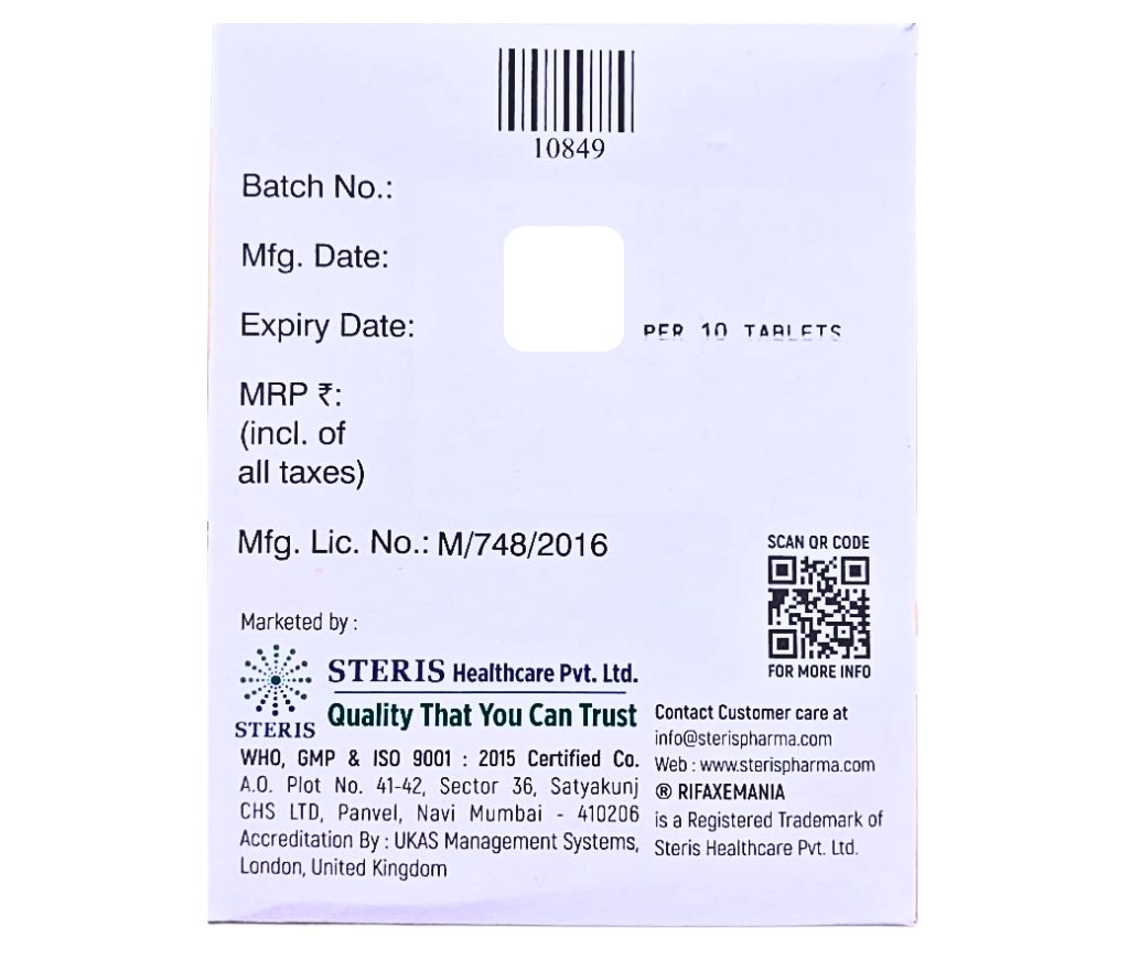 rifaximin 550mg