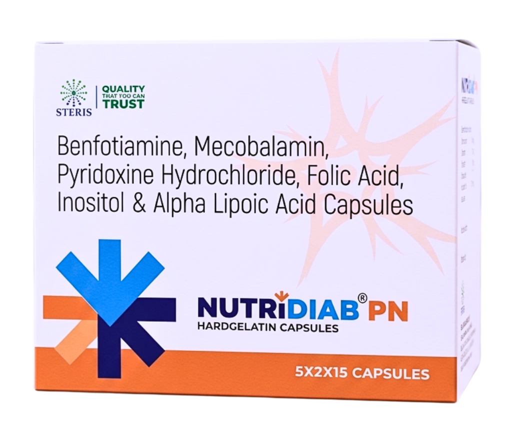 mecobalamin benfotiamine pyridoxine hydrochloride inositol alpha lipoic acid and folic acid capsules
