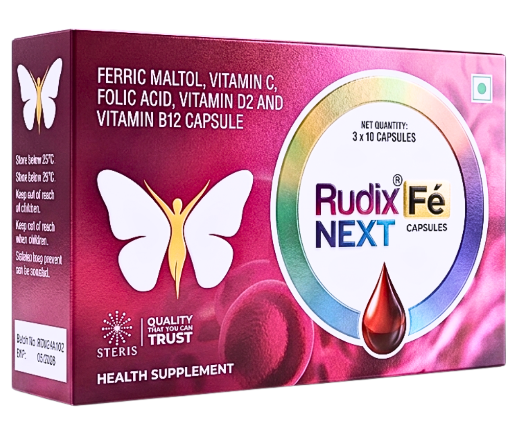 ferric maltol vitamin c vitamin b12 folic acid and vitamin d2