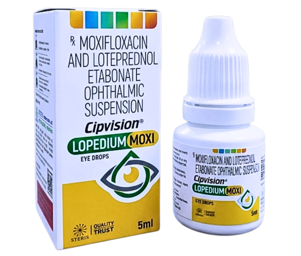 moxifloxacin and loteprednol etabonate ophthalmic suspension