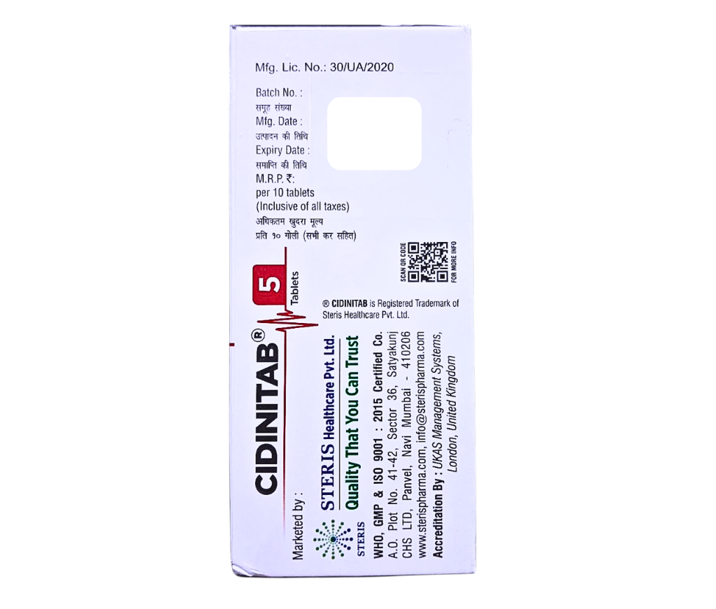cilnidipine 5 mg uses