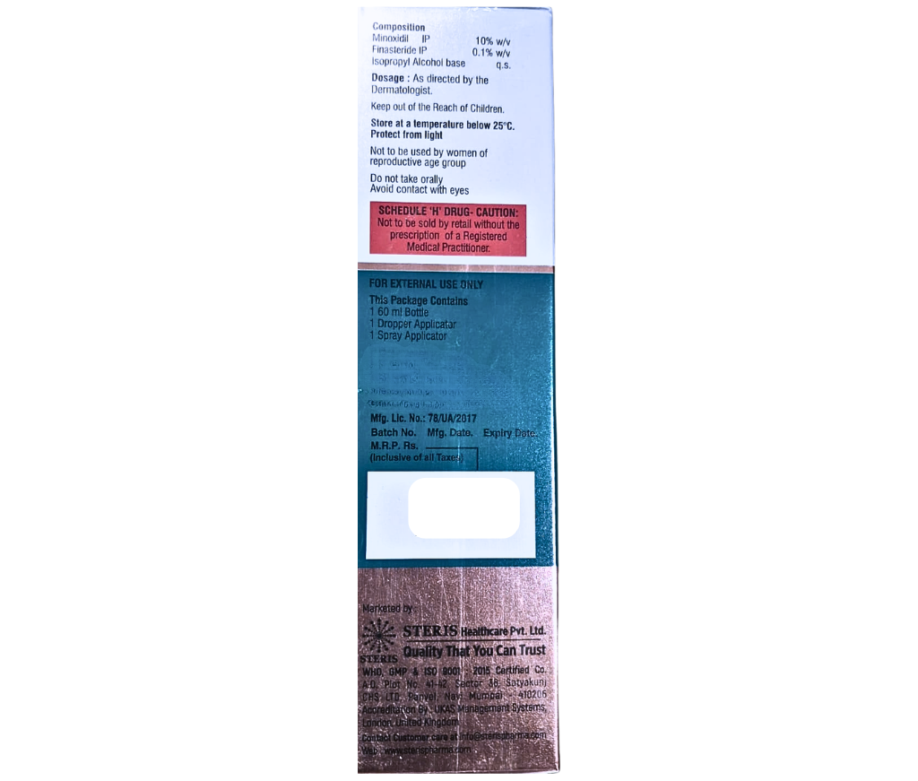 minoxidil 10 finasteride 0.1
