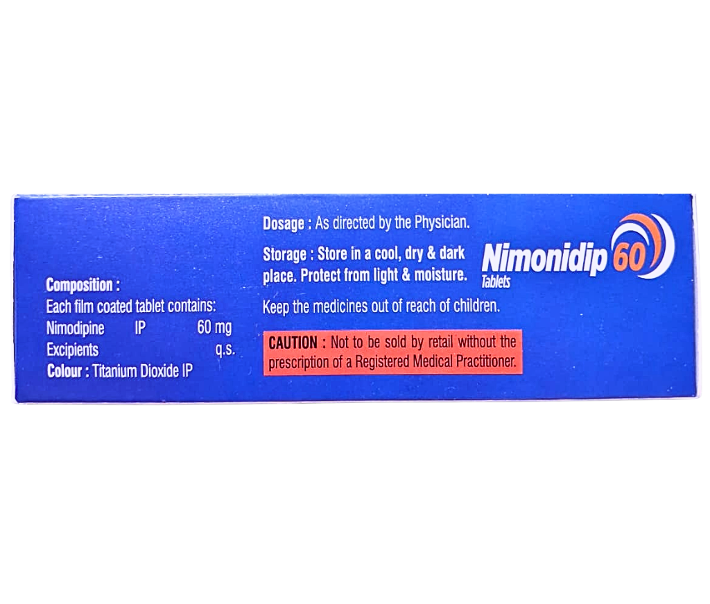 nimodipine 60 mg tablet