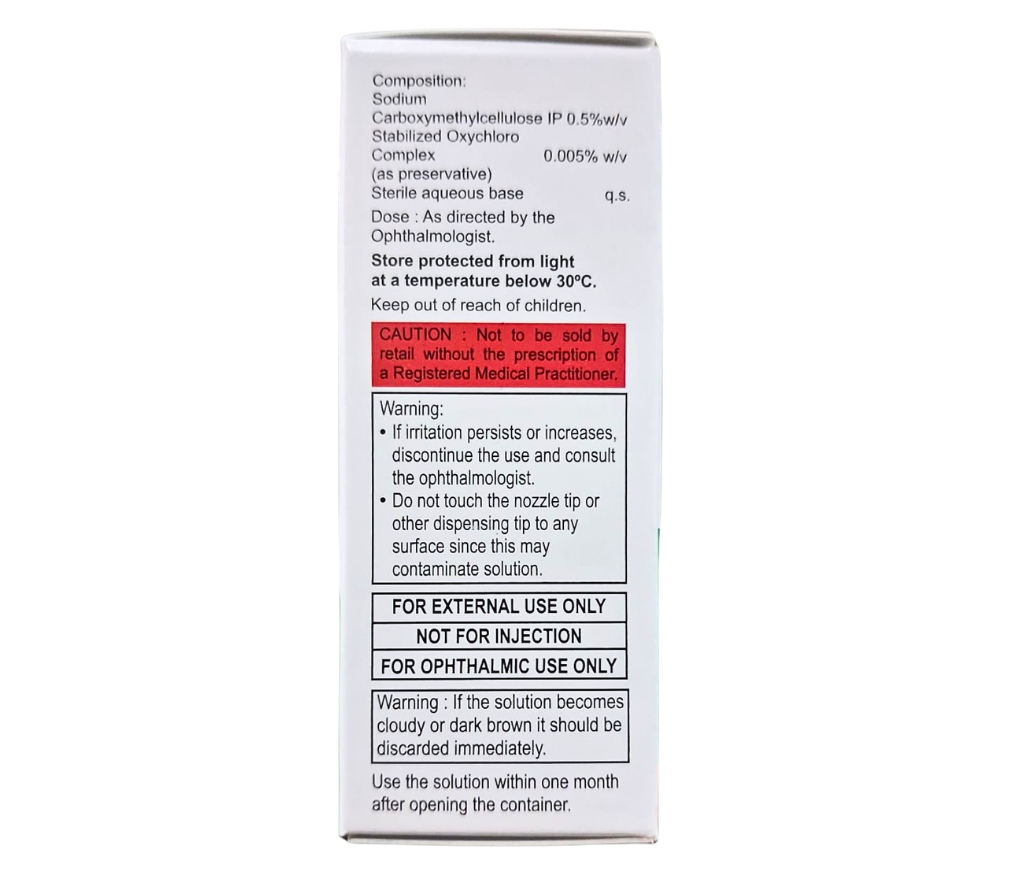 carboxymethylcellulose eye drops ip 0.5 w/v price