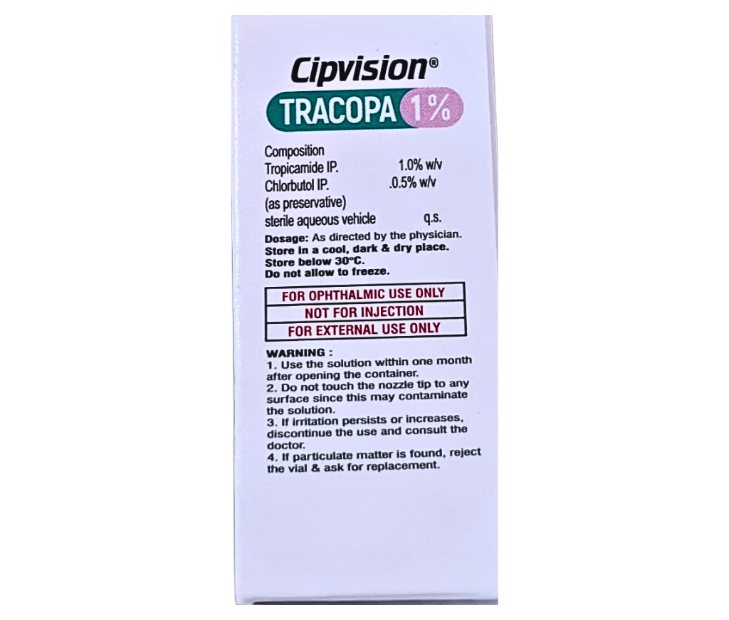 tropicamide eye drops uses