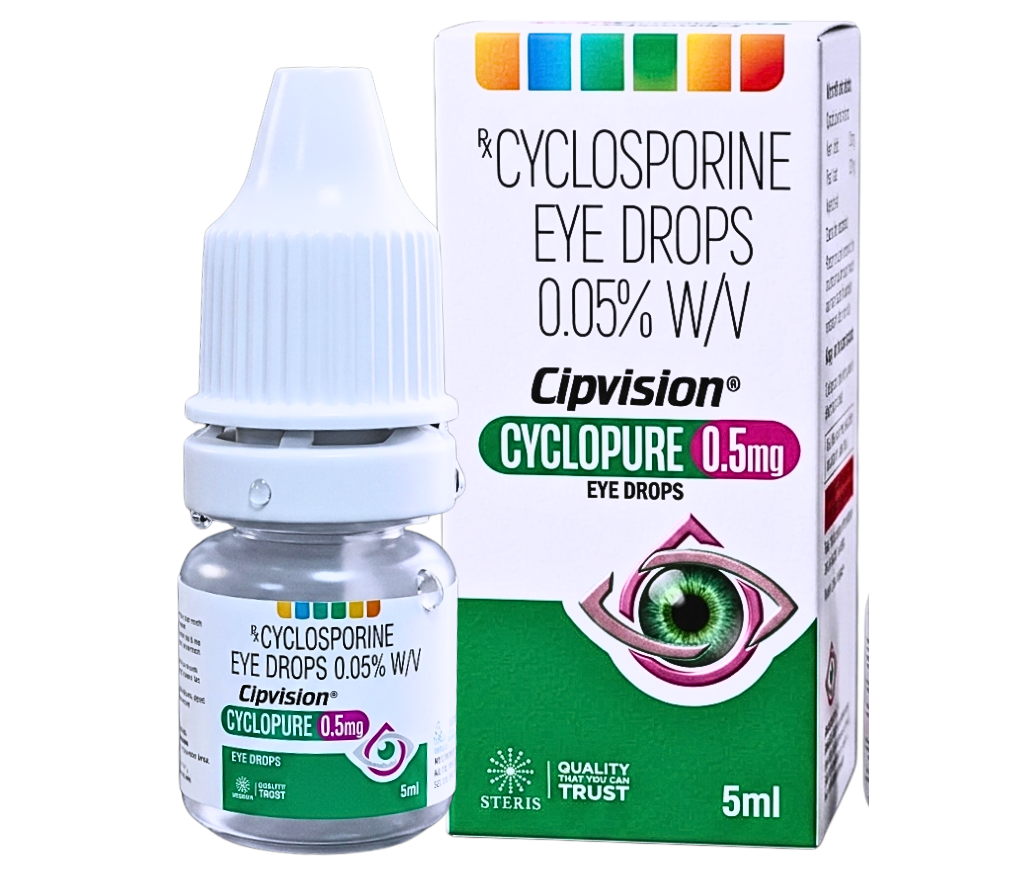 CIPVISION CYCLOPURE 0.5 mg
