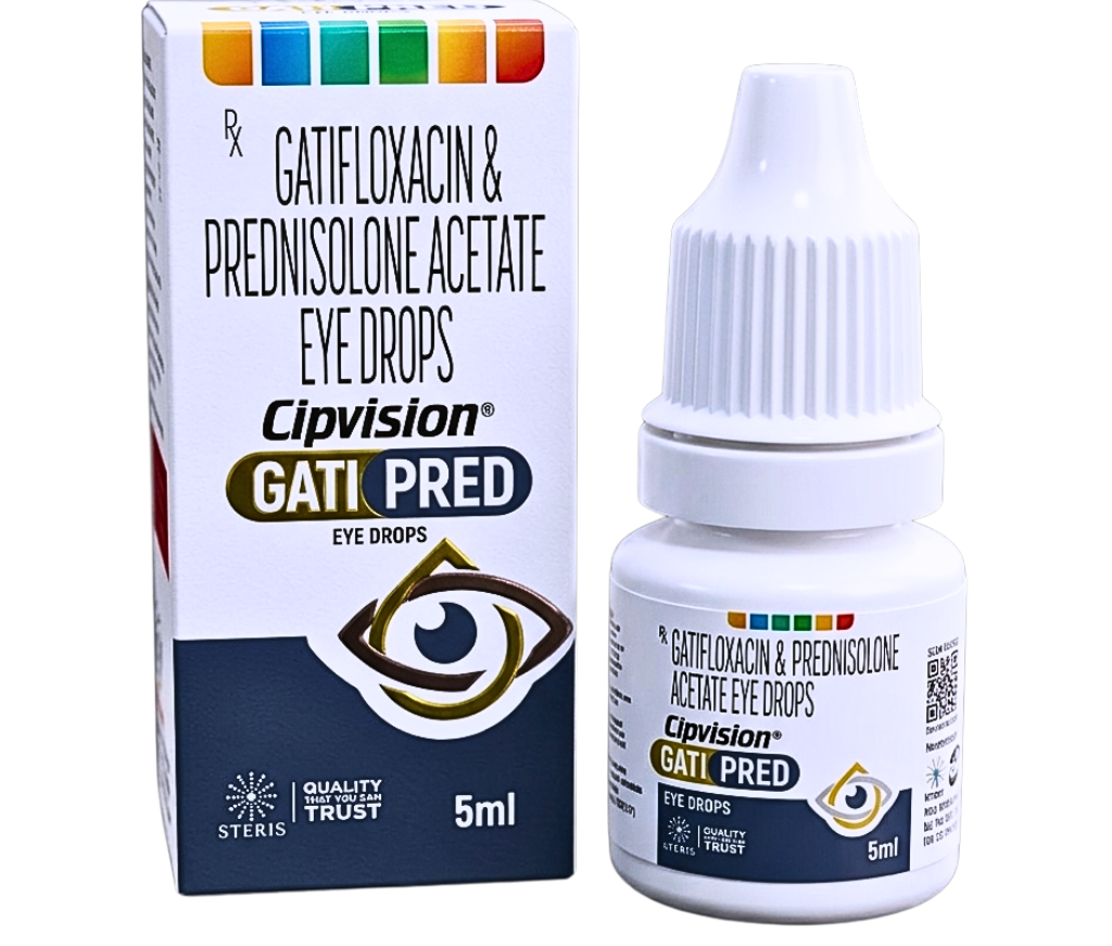 gatifloxacin prednisolone acetate eye drops