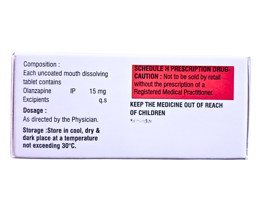 olanzapine 15 mg side effects