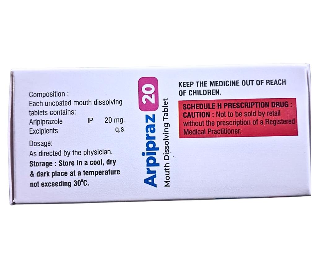 aripiprazole 20 mg tablet picture