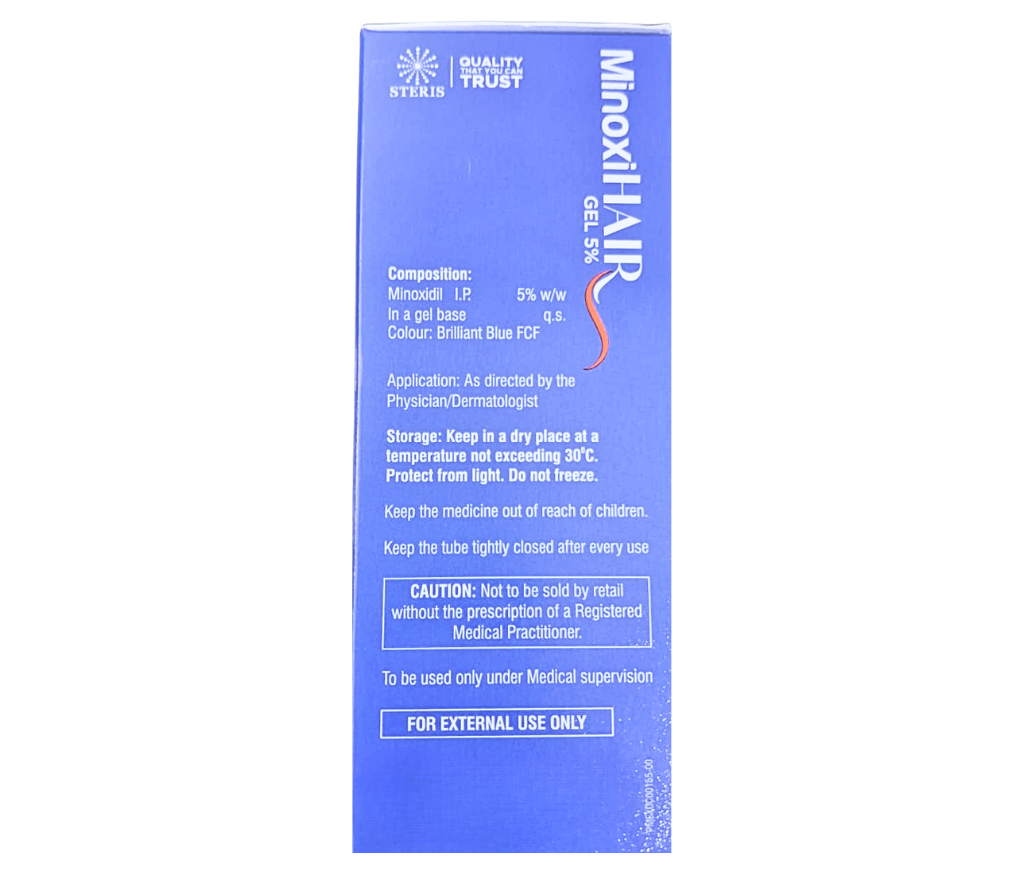 minoxidil gel 5 side effects