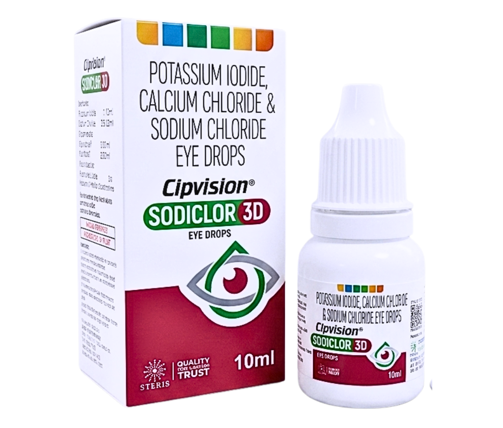 potassium iodide calcium chloride sodium chloride eye drops