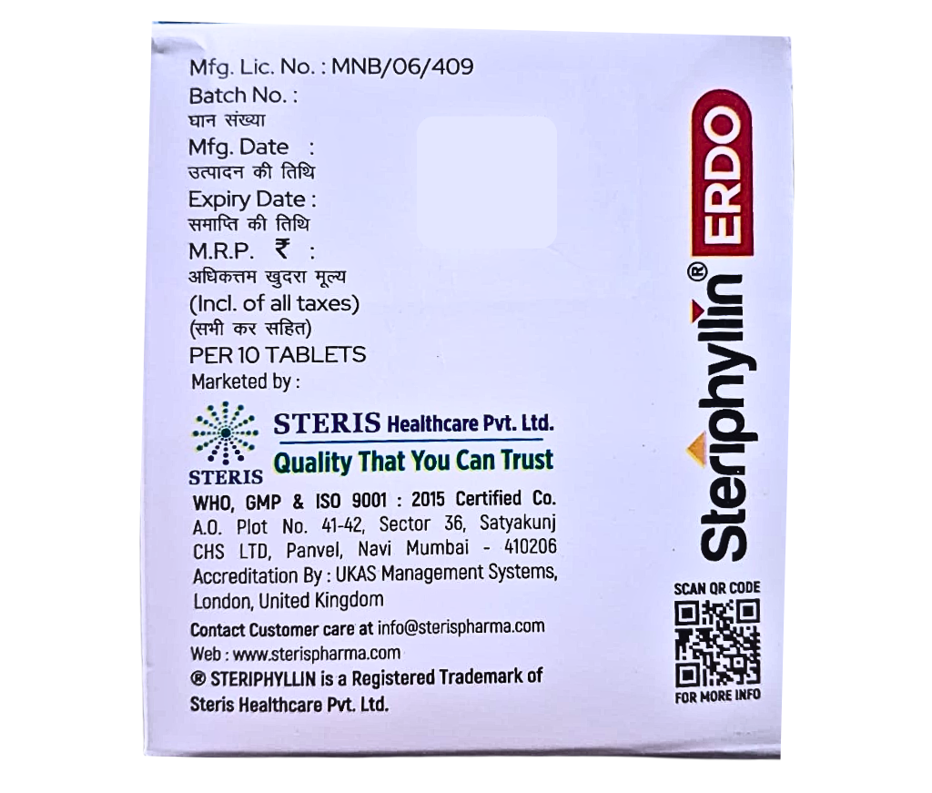 acebrophylline and erdosteine tablets uses
