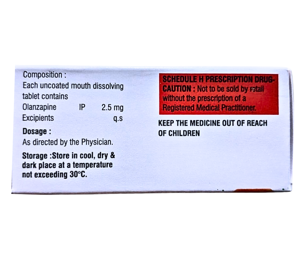 tab olanzapine 2.5 mg