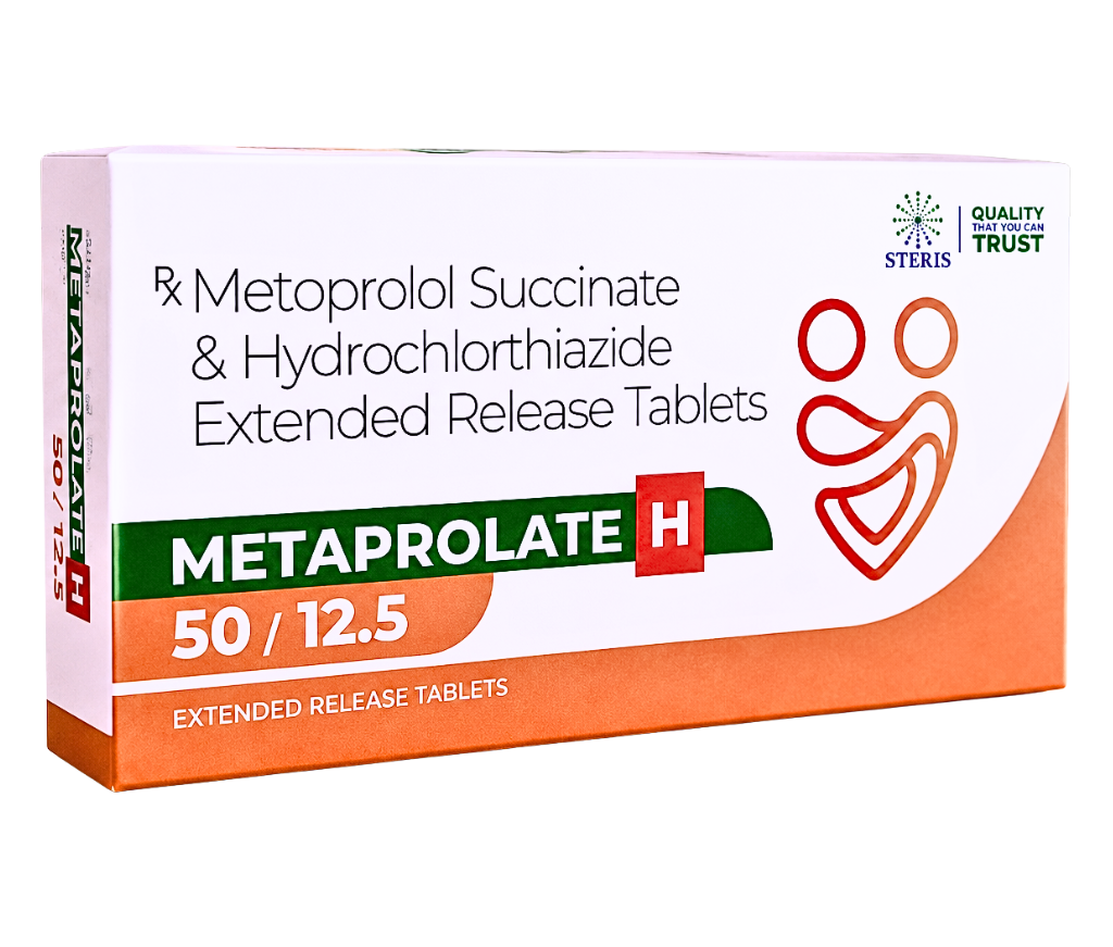 hydrochlorothiazide 12.5 mg metoprolol 50 mg