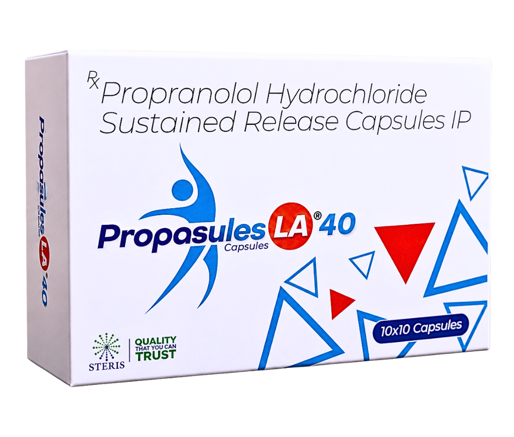 propranolol hydrochloride extended release capsules 40 mg