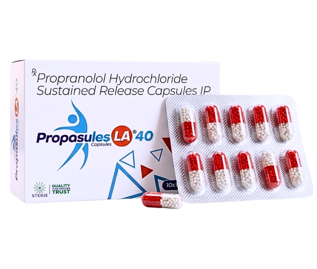 propranolol hydrochloride extended release capsules ip 40 mg