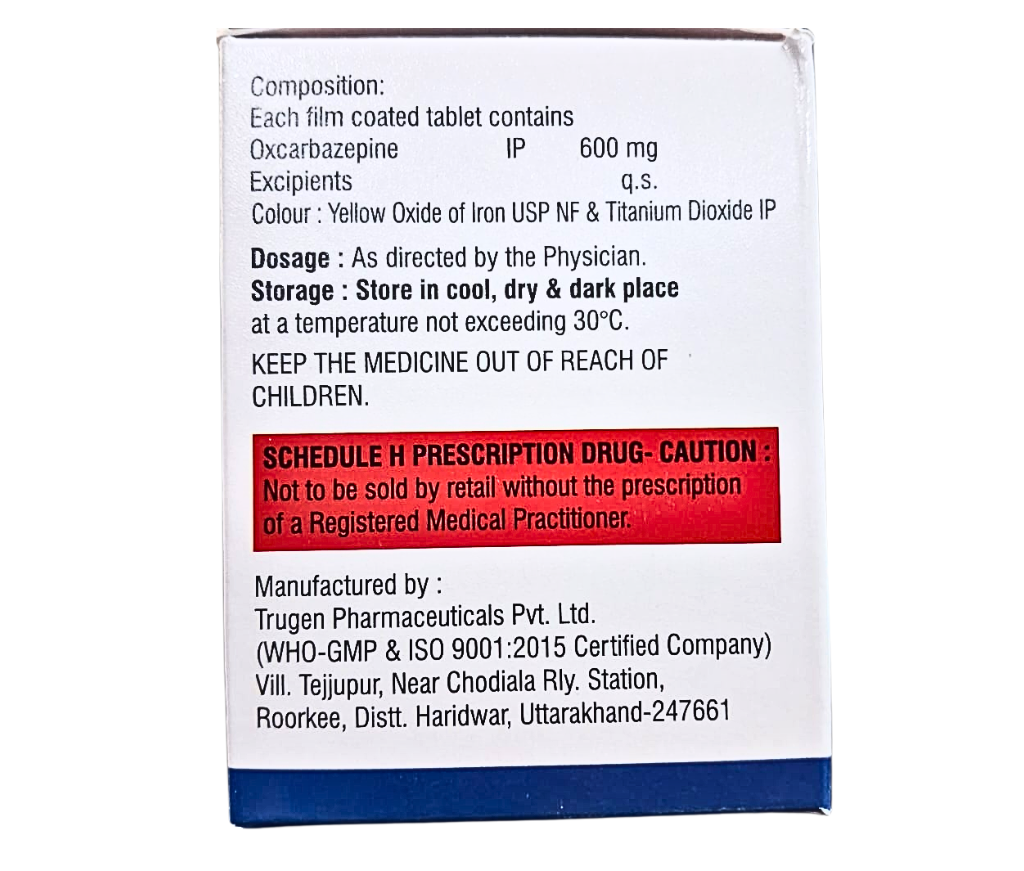 oxcarbazepine tablet uses