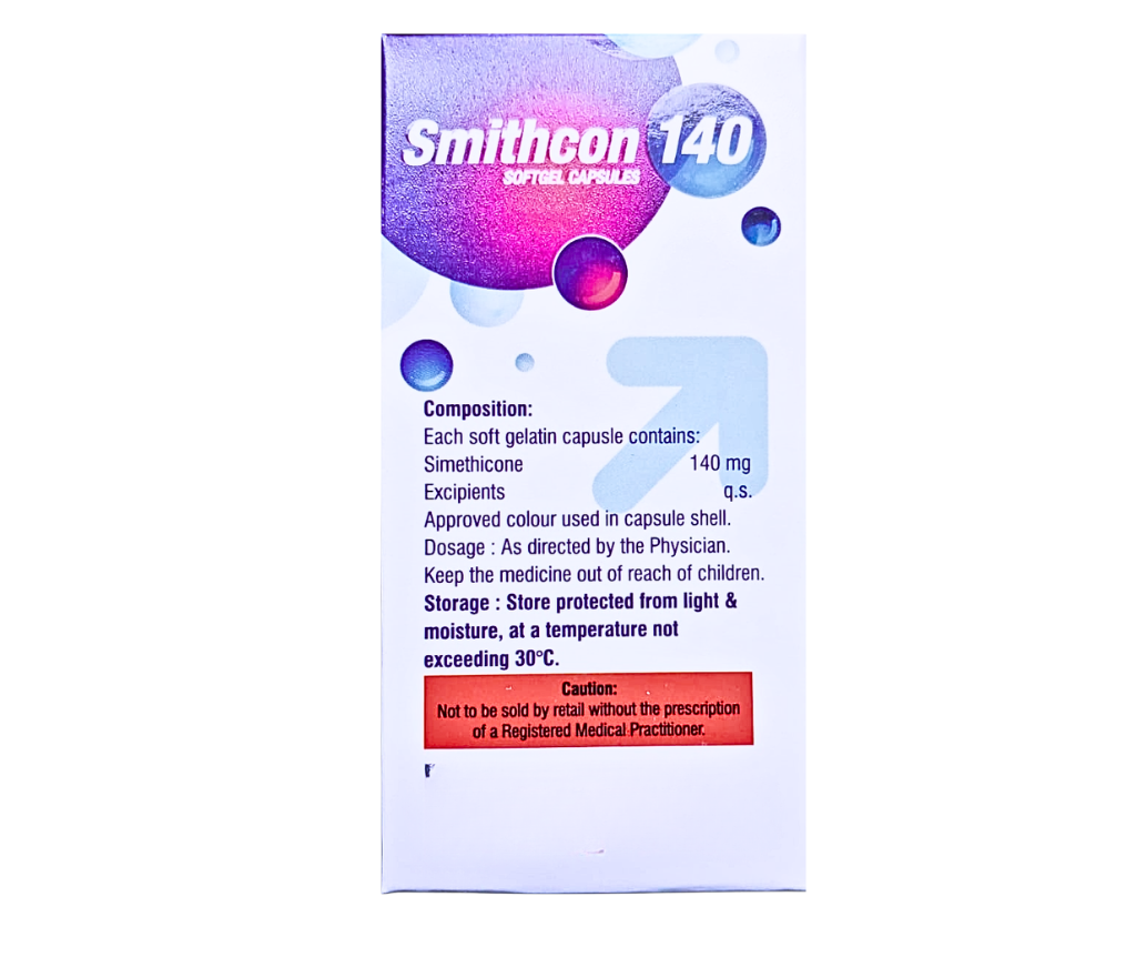 Simethicone capsules