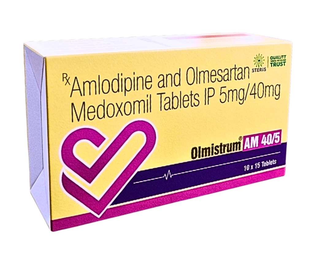 Olmesartan 40mg amlodipine 5mg