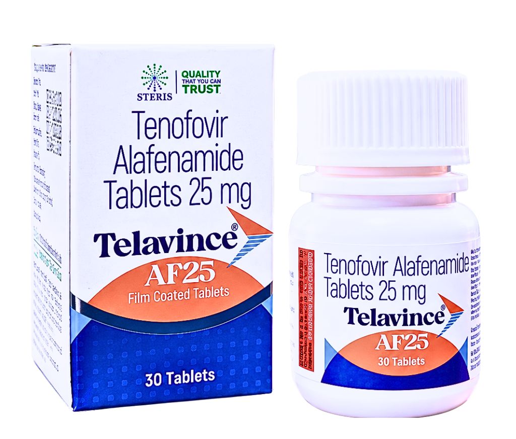Tenofovir alafenamide 25 mg tablet