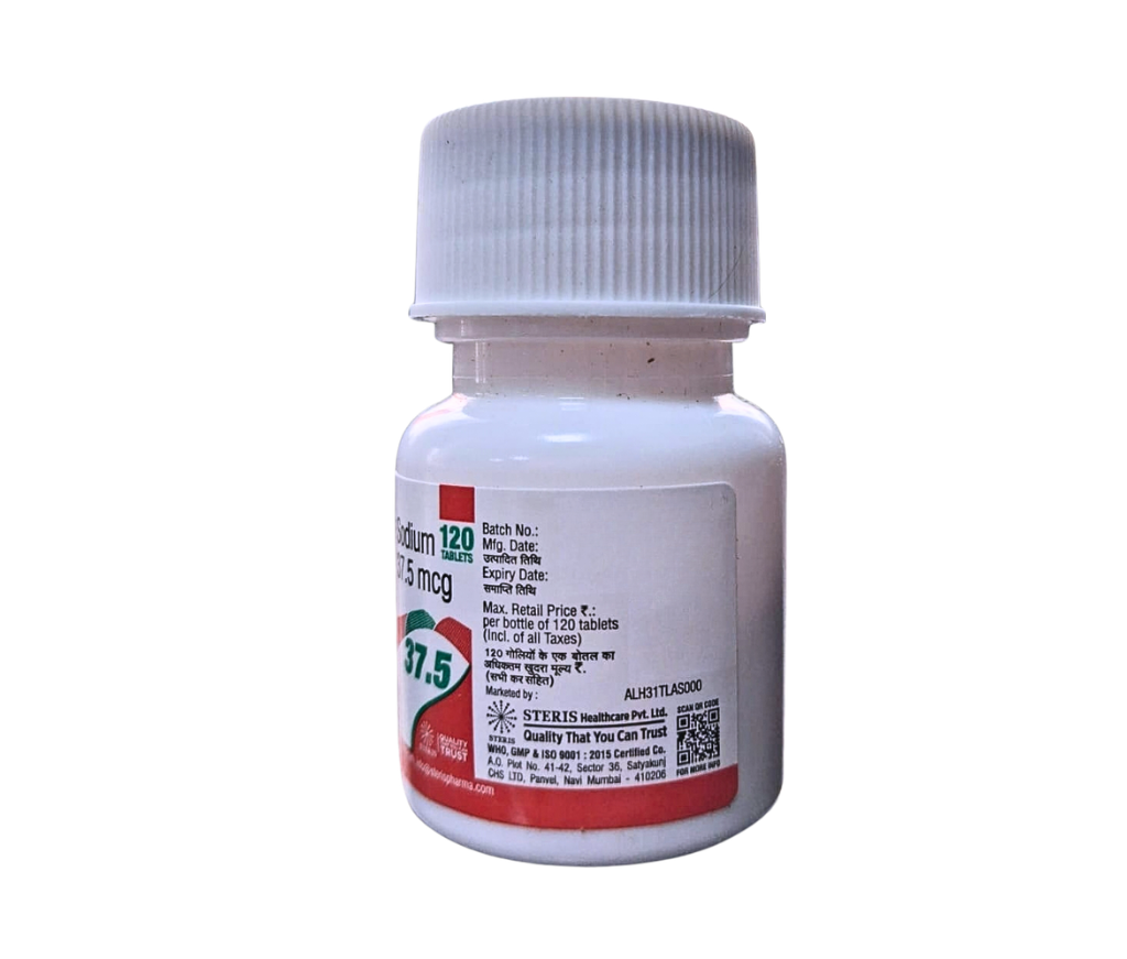 Buy Thyroxine Sodium 37.5 mcg Tablets Online