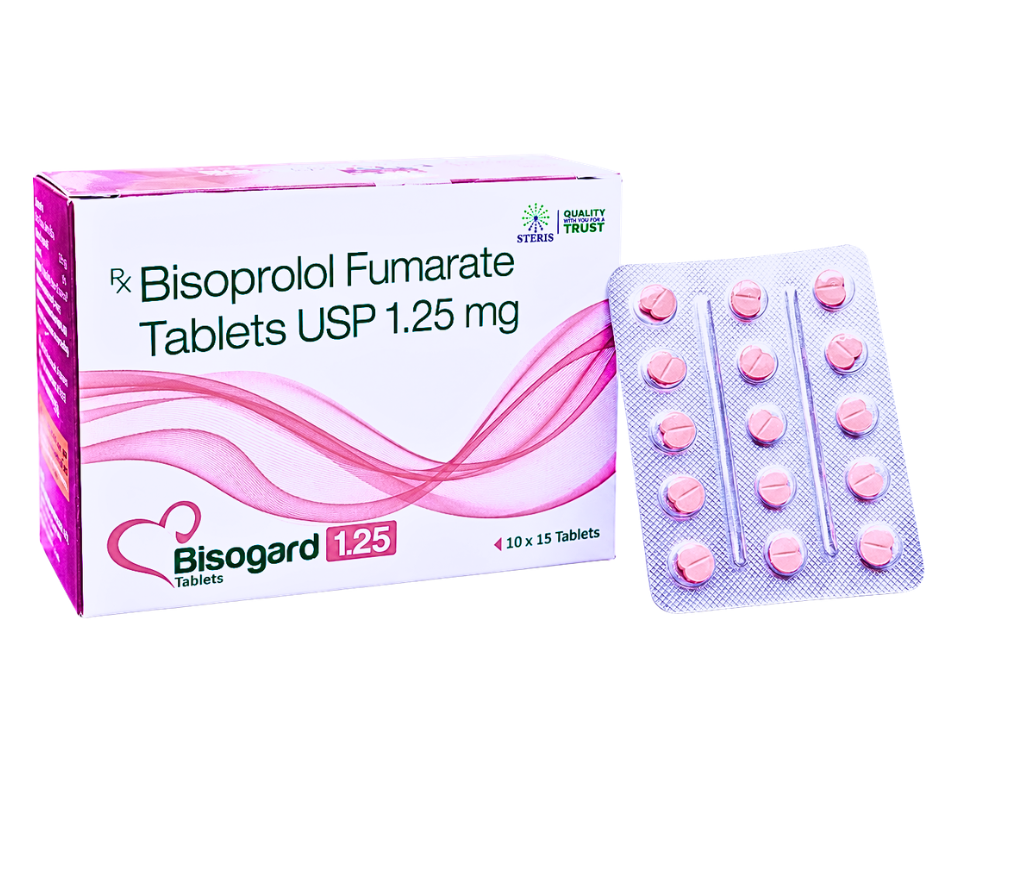 Bisoprolol 1.25 mg for hypertension