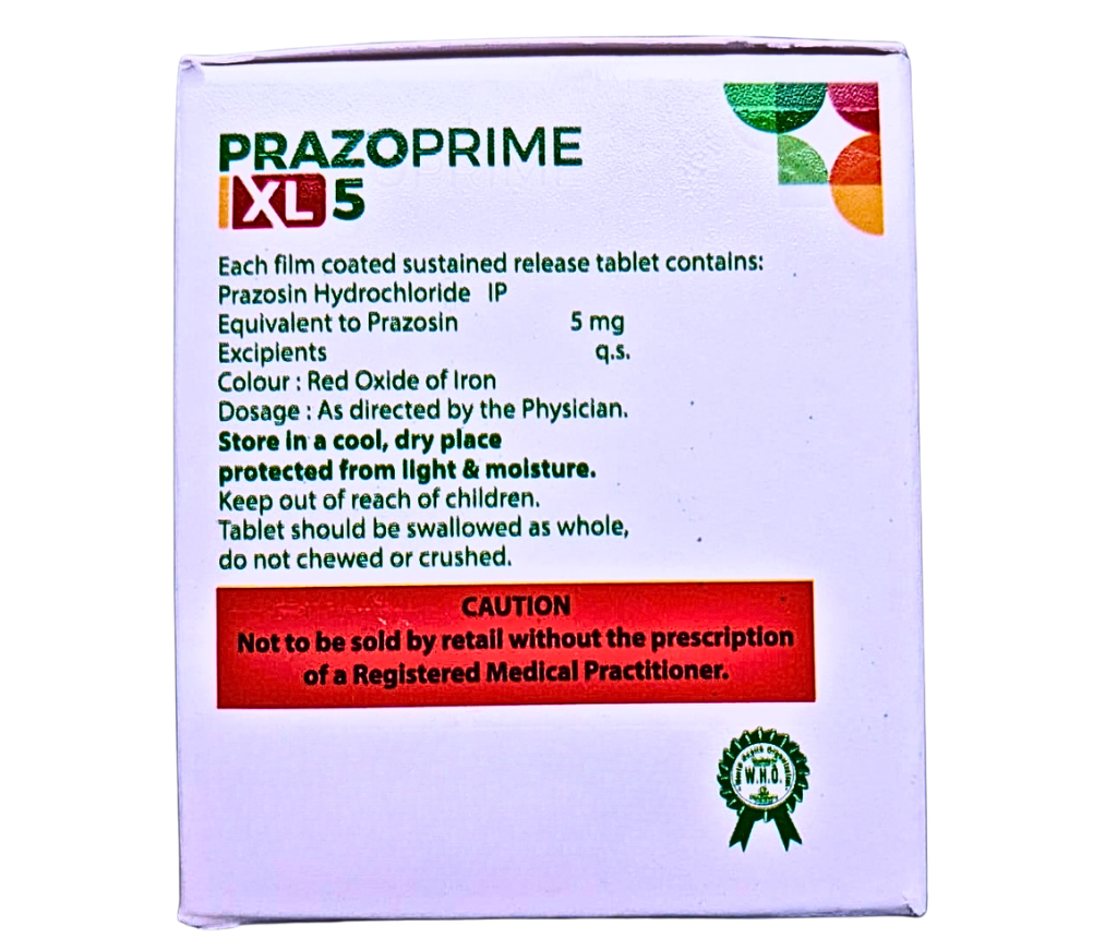Prazosin 5 mg tablet price