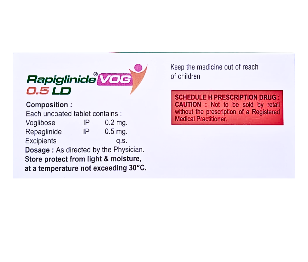 Voglibose and Repaglinide Tablets